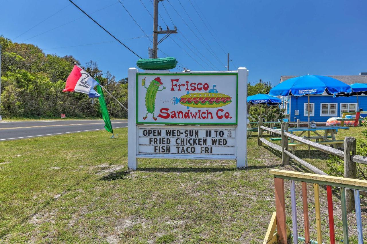 Cozy Cottage Less Than 2 Mi To Cape Hatteras Natl Shore! Frisco Buitenkant foto
